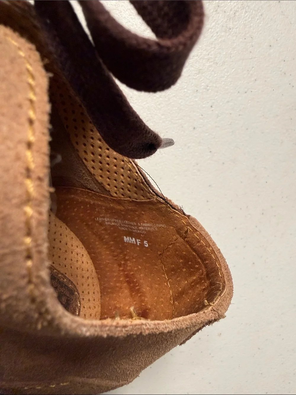 Born Brown Suede Chukka Boots with Dark Brown Laces